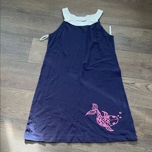 Lilly Pulitzer Navy and Pink Dress